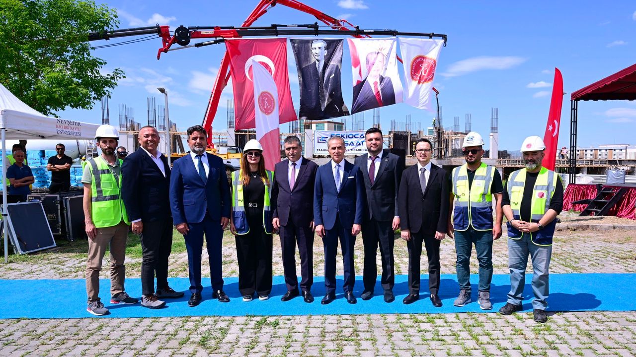 NEVÜ Turizm Fakültesi Yeni Hizmet Binasının Temeli Atıldı