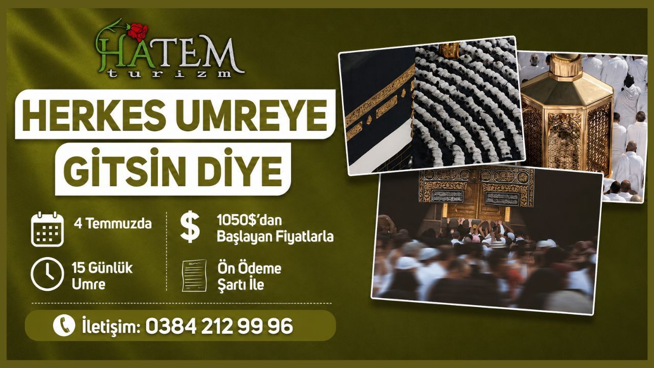Hatem Turizm’den Sınırlı Kontenjanlı Umre Kampanyası