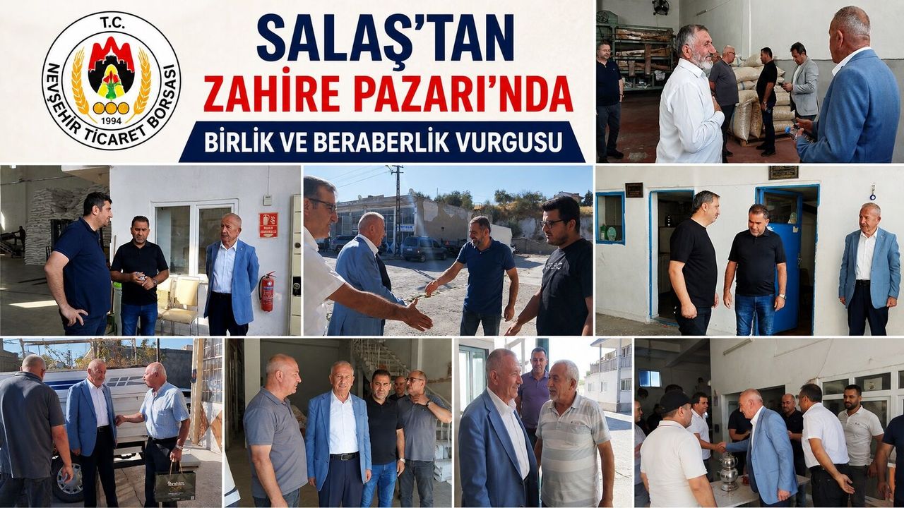 Salaş’tan Nevşehir Zahire Pazarı’nda Esnaf Turu!