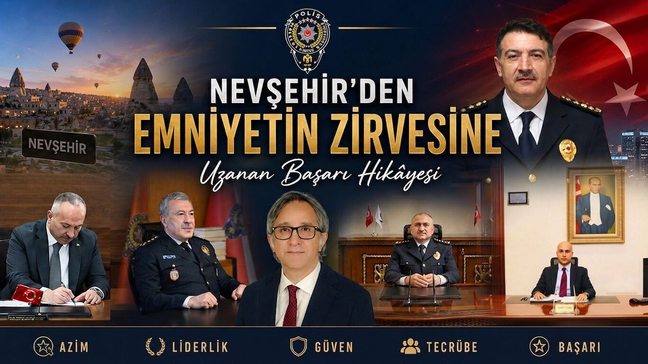 Emniyet Genel Müdürlüğü’nde Nevşehir Rüzgârı