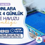 Nevşehir Belediyesi’nden Kadınlara Özel 4 Günlük Ücretsiz Yüzme Etkinliği
