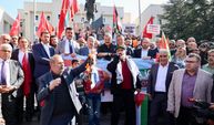 Filistin için, Nevşehir'de tarihi yürüyüş! (Videolu)