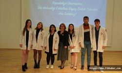 Diş Hekimliği Fakültesi 1. Sınıf Öğrencileri Beyaz Önlüklerini Giydiler