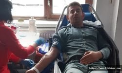 Nevşehir İl Özel İdare personeli Kızılay'a kan bağışladı