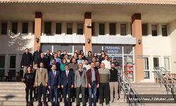 Rektör Aktekin Meslek Yüksekokulu’nun Akademik Kurul Toplantısına Katıldı