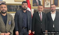Türkiye Gençlik STK'ları Platformu'ndan Milletvekili Açıkgöz'e Ziyaret