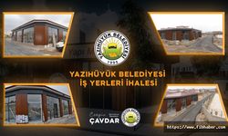 Yazıhüyük Belediye Başkanlığı'ndan dükkan satışı