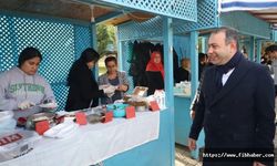 Avanos Belediye Başkanı İbaş, kermese katıldı
