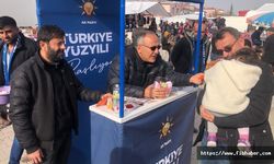 Başkan Aksoy, Derinkuyu'da AK Parti'ye üye kaydı yaptı