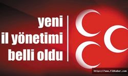 Nevşehir'de MHP'nin yeni il yönetimi belli oldu