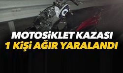 Nevşehir'de feci kaza! Motosikletli genç, ağır yaralı!