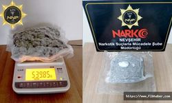 Nevşehir'de “Dur” ihtarına uymayan araçtan uyuşturucu çıktı!