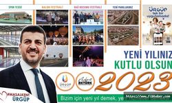 Ürgüp Belediye Başkanı Mehmet Aktürk, hemşehrilerinin yeni yılını yayınladığı mesajla kutladı.