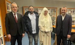 Nevşehirli gurbetçinin Alman eşi Müslüman oldu