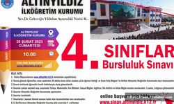 Altınyıldız İlköğretim Kurumu 4.Sınıflar Kabul ve Bursluluk Sınavı