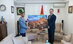 Başkan Osman Süslü'den, Kırgızistan Büyükelçisine Ziyaret