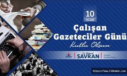 Başkan Savran’ın 10 Ocak Çalışan Gazeteciler Günü Mesajı