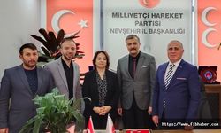 Biçkin ve Didinmez'den MHP'ye 'Hayırlı Olsun' Ziyareti