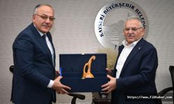 Derinkuyu Belediye Başkanı Aksoy’dan Başkan Büyükkılıç’a Ziyaret