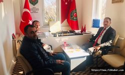 İl Müdürü Açar'dan İl Temsilcisi Gazi Zeki Didinmez’e Ziyaret
