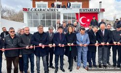 Karacaören Köyü Muhtarlık Binası Merasimle Açıldı