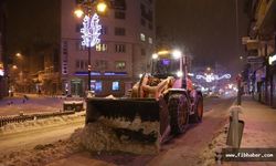 Nevşehir'de karla mücadele ekipleri teyakkuzda