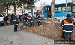 Nevşehir Parklarında Hummalı Çalışma