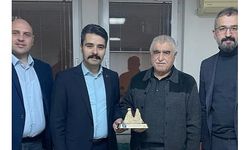 Başkan Ağca, Kederoğlu'na konuk oldu