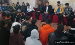 Başkan Çiftçi gençlerin sofrasına konuk oldu