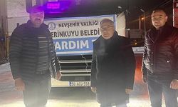 Derinkuyu seferber oldu! Deprem bölgesine tam 38 TIR yardım