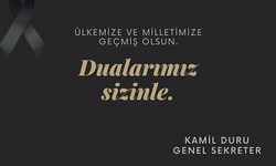 Genel Sekreter Duru'dan depremzedelere mesajı