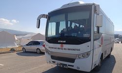 Gönüllü NEVÜ Personeli Deprem Bölgesinde