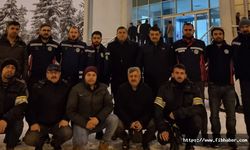 Kapadokya Havalimanı ARFF personelleri Adıyaman'a görevlendirildi.