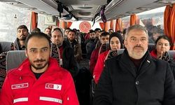 Nevşehir Kızılay Şubesinin deprem bölgesindeki faaliyetleri