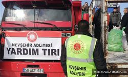 Nevşehir Adliyesi'nden Deprem Bölgesine Yardım