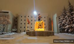 Nevşehir'de bayraklar yarıya indirildi