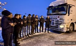Ortahisar’dan Yardım Tırı Elbistan'a Dualarla Uğurlandı