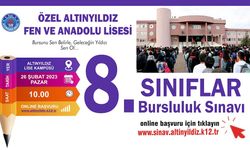 Altınyıldız Fen ve Anadolu Liselerinde 8. Sınıf Bursluluk Sınavı