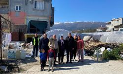 Yazıhüyük Belediye Başkanı Çavdar, Deprem Bölgesi Hatay'da