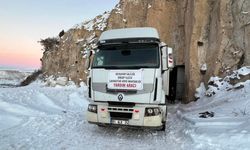 Nevşehir'in Şahinefendi köyünden deprem bölgesine 130 ton patates gönderildi