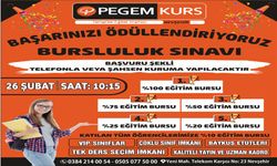 Nevşehir Pegem Kurs’tan 2023-24 eğitim öğretim yılı için bursluluk sınavı