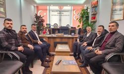 AK Parti Kozaklı heyetinden MHP'ye ziyaret