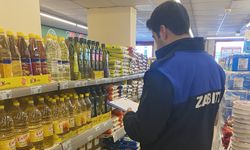 Derinkuyu'da zabıta ekipleri zincir marketleri denetledi