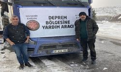 Nevşehir Barosu Deprem Bölgesine Yakacak Malzeme Gönderildi