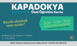 Öz Kapadokya Matematik Özel Öğretim Kursunda bursluluk sınavı başvuruları başladı