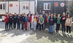 Nevşehir'den Afet Bölgelerine Gönderilmek Üzere Okul Konteynerler Kullanıma Hazır