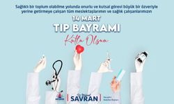 Belediye Başkanı Savran, 14 Mart Tıp Bayramı'nı Kutladı