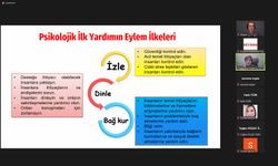 NEVEMM’den “Afet Sonrası Psikososyal Destek” Konulu Eğitim