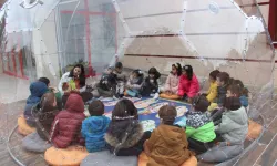 Altınyıldız Kreş ve Anaokulunda Balon Ev Keyfi