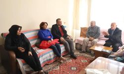 Başkan İbaş’tan Avanos'taki depremzedelere ziyaret